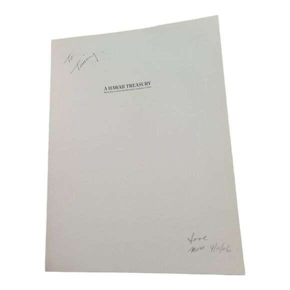 A Hawaii Treasury Masterpieces from the Honolulu Academy of Arts Book M. Morse/ - Picture 2 of 13